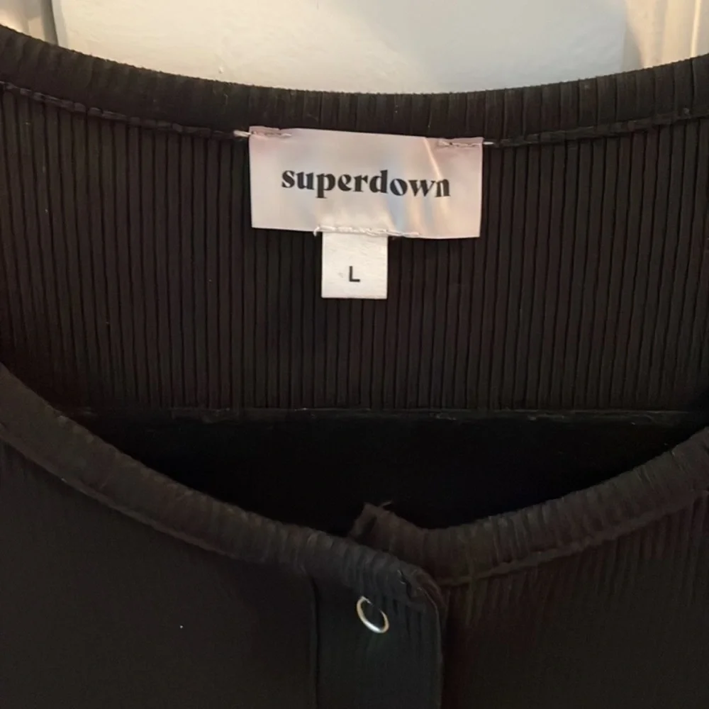Superdown Button Down Crew Neck - Picture 4 of 7